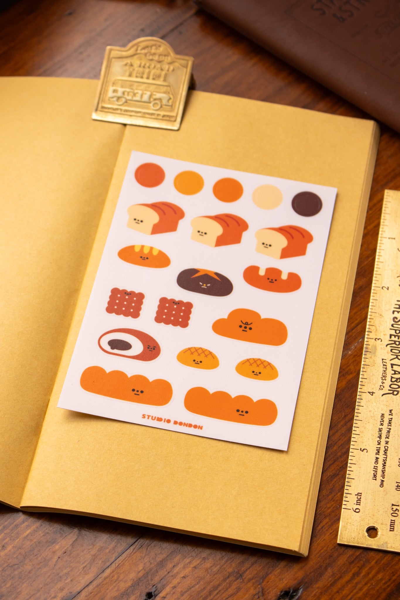 Sticker Sheet: Cute Breads