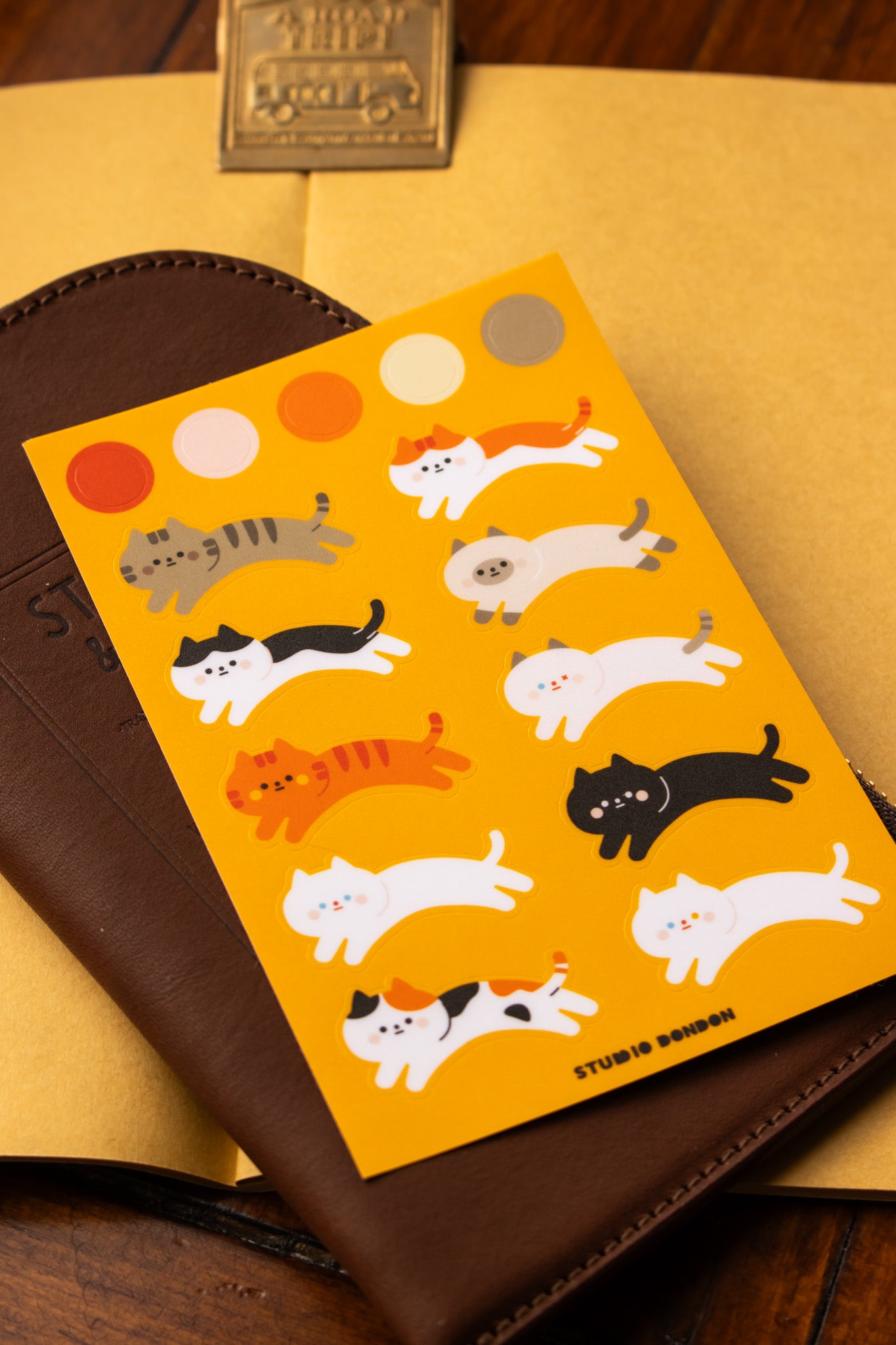 Sticker Sheet: Cute Cats