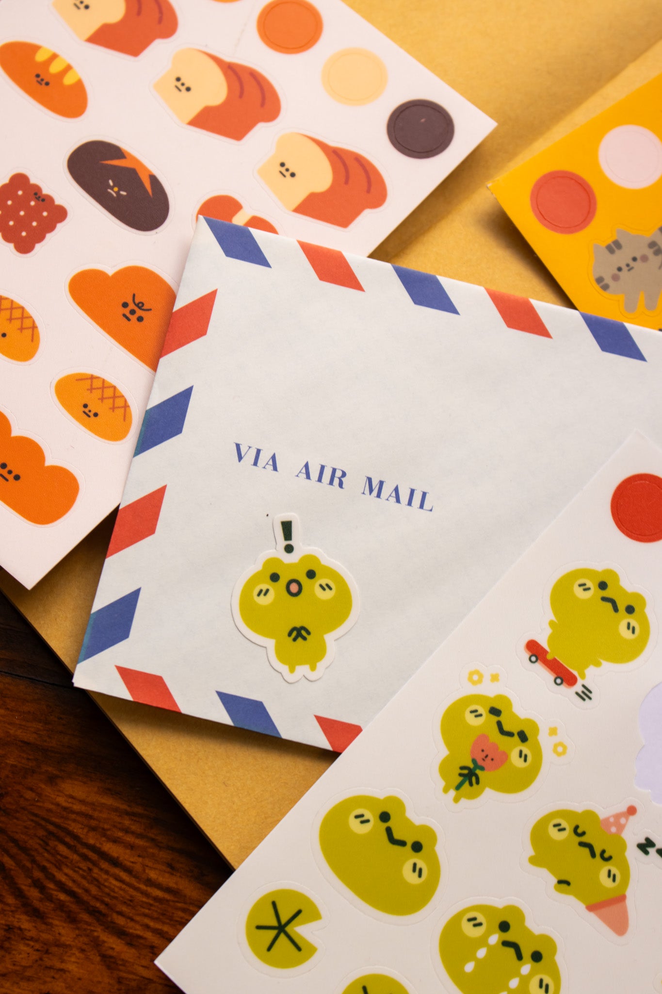 Sticker Sheet: Cute Frogs