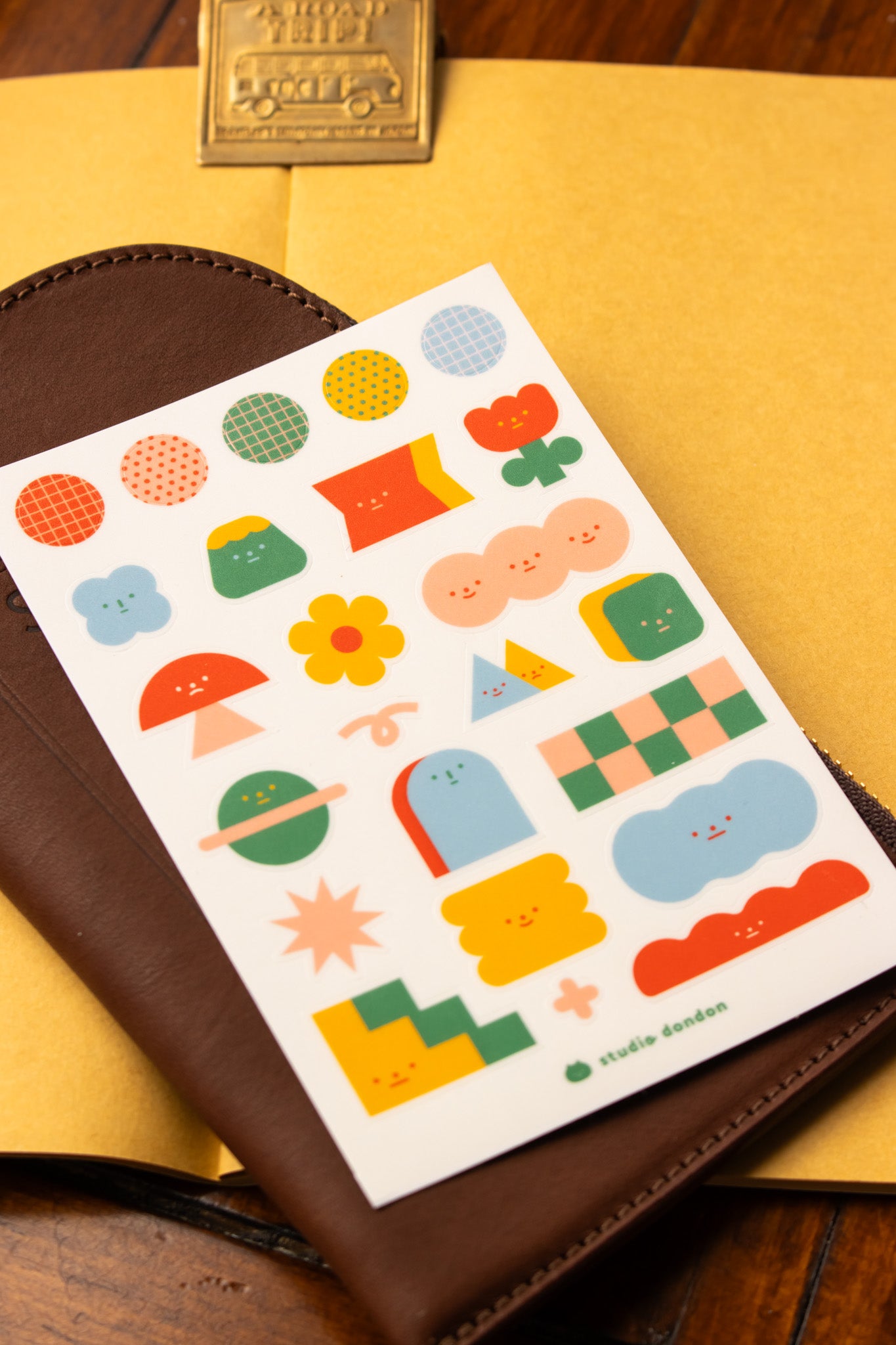 Sticker Sheet: Cute Shapes #2