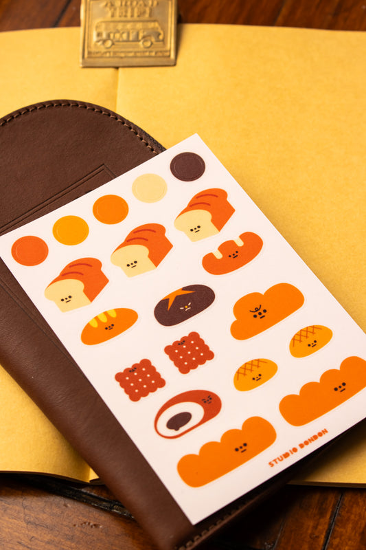 Sticker Sheet: Cute Breads