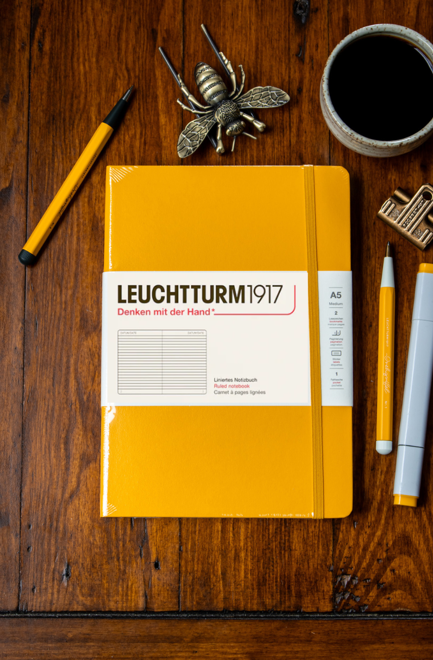 A5 Hard - Sunflower Ruled