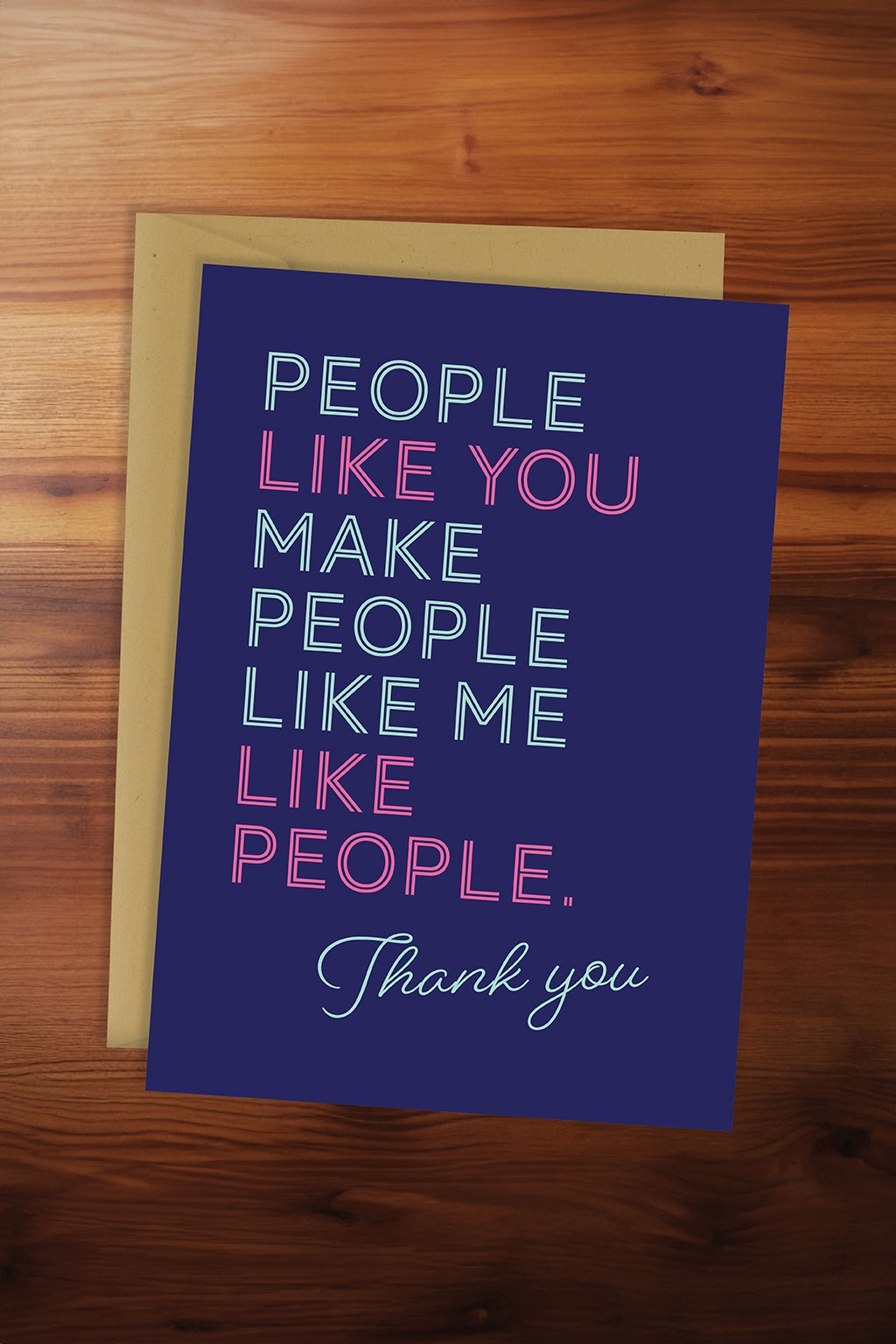 People Like You Card