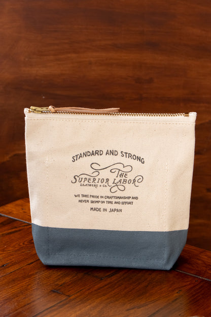 Engineer Pouch #02 Long - Blue Grey