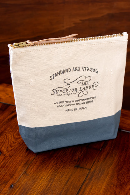 Engineer Pouch #02 Long - Blue Grey