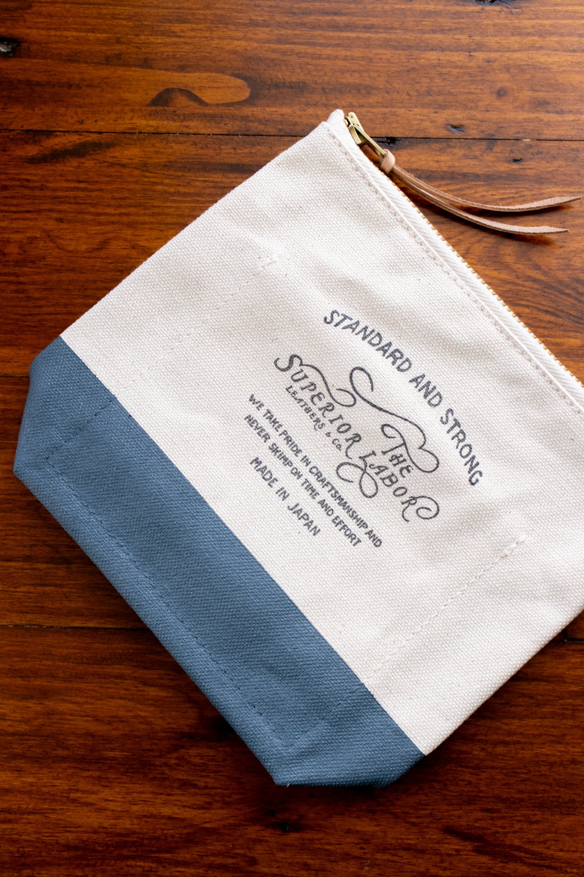 Engineer Pouch #02 Long - Blue Grey
