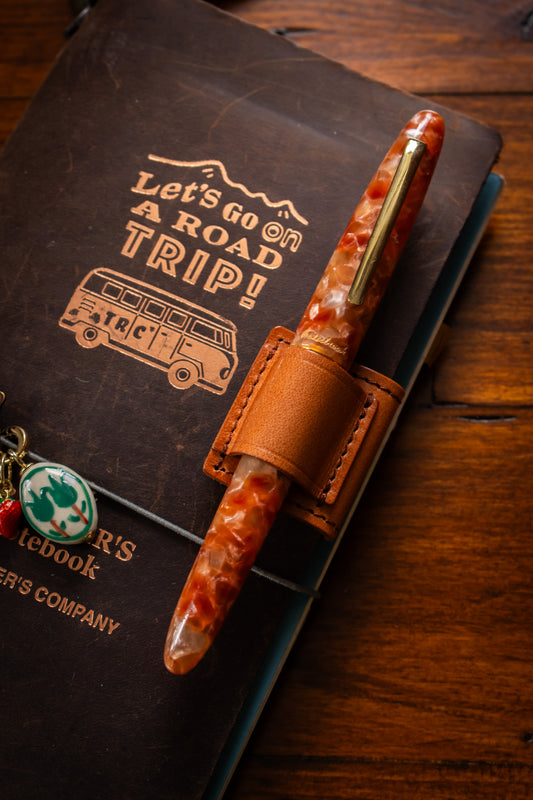 Magnet Pen Clip - Cognac