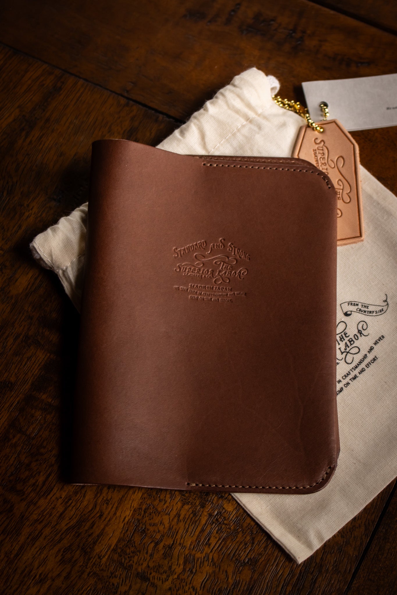 A6 Notebook Cover - Brown