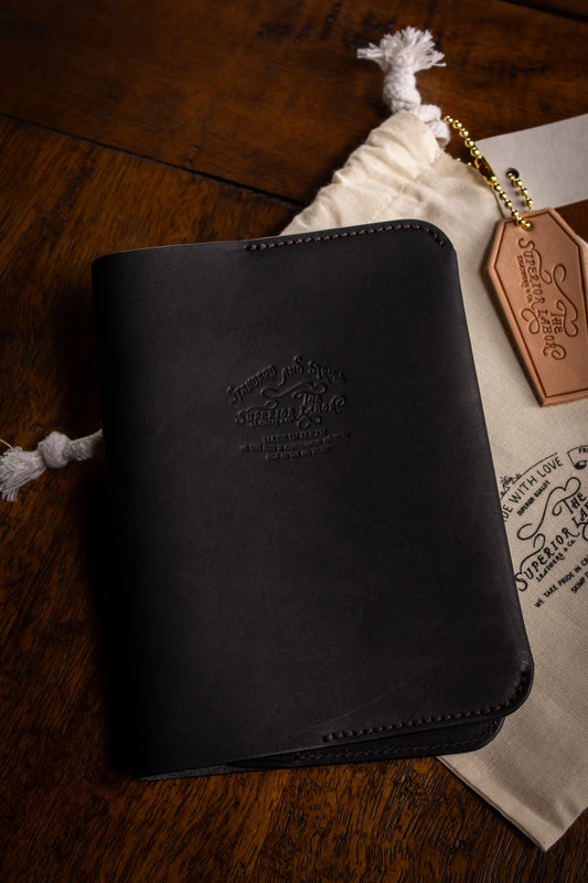 A6 Notebook Cover - Black