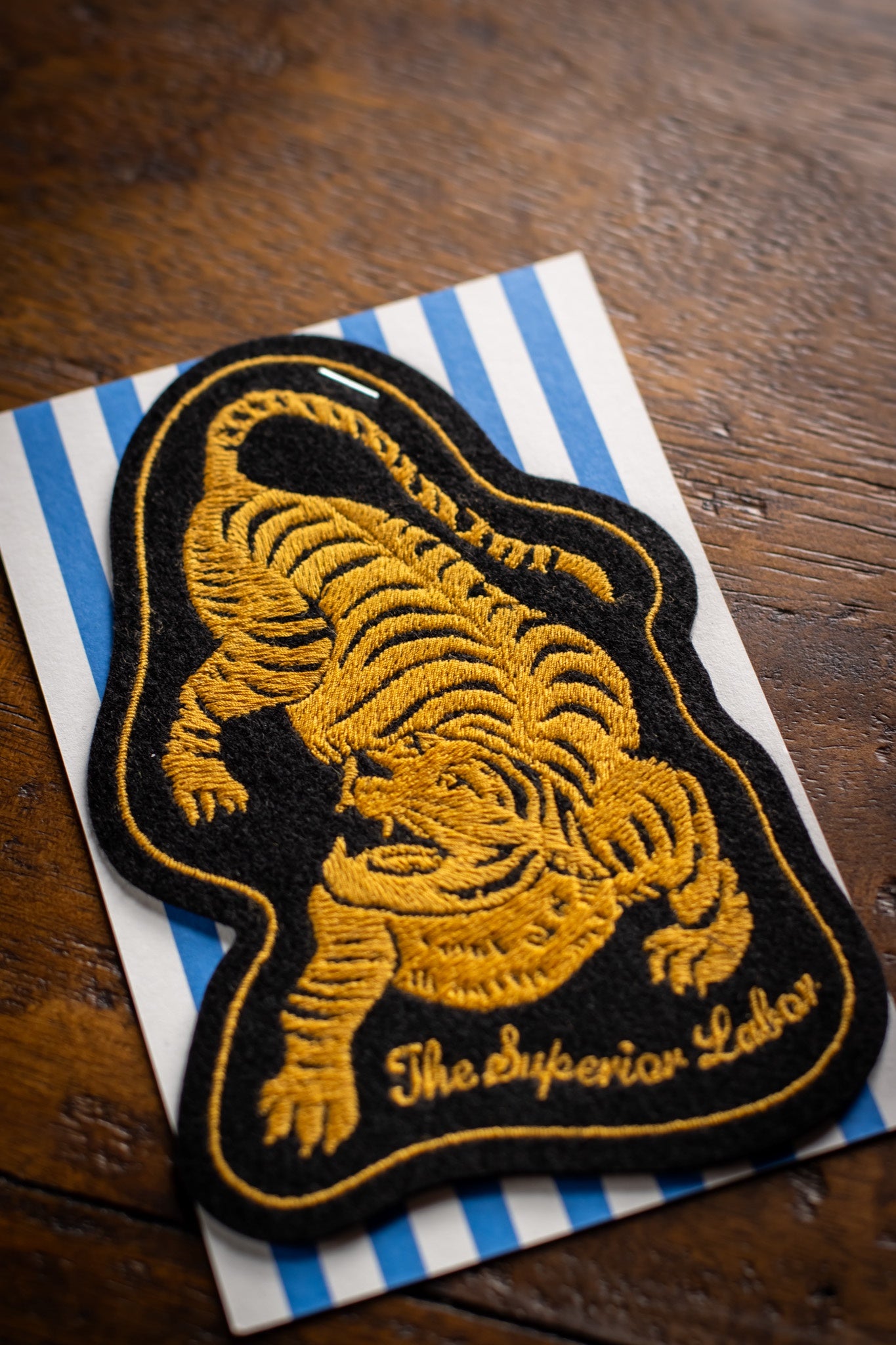 Original Tiger Patch - Black & Gold
