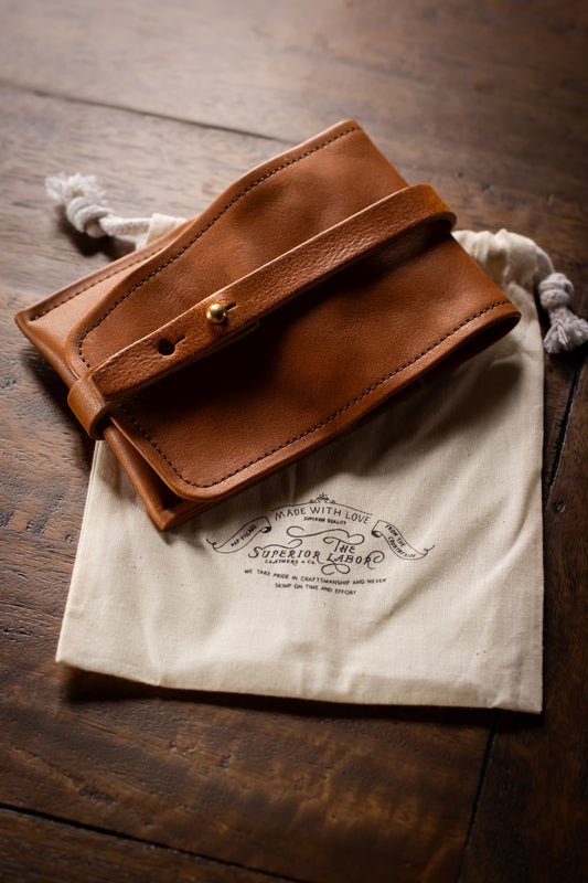 Leather Tool Holder - Tan/Light Brown