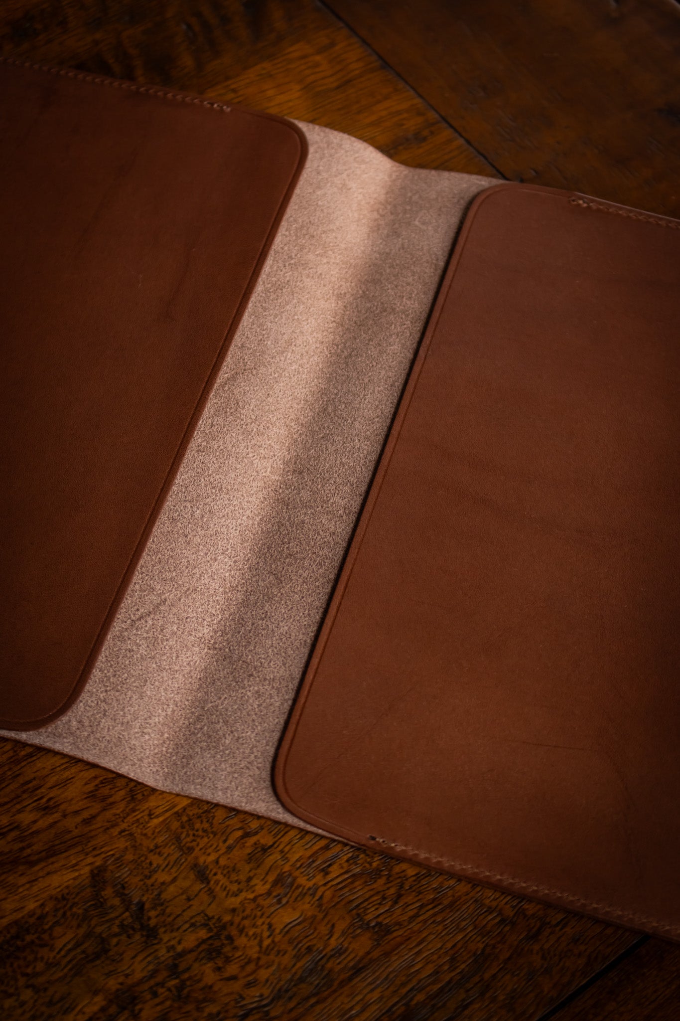 B6 Notebook Cover - Brown