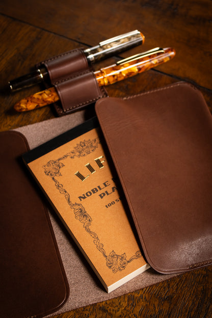 A6 Notebook Cover - Brown