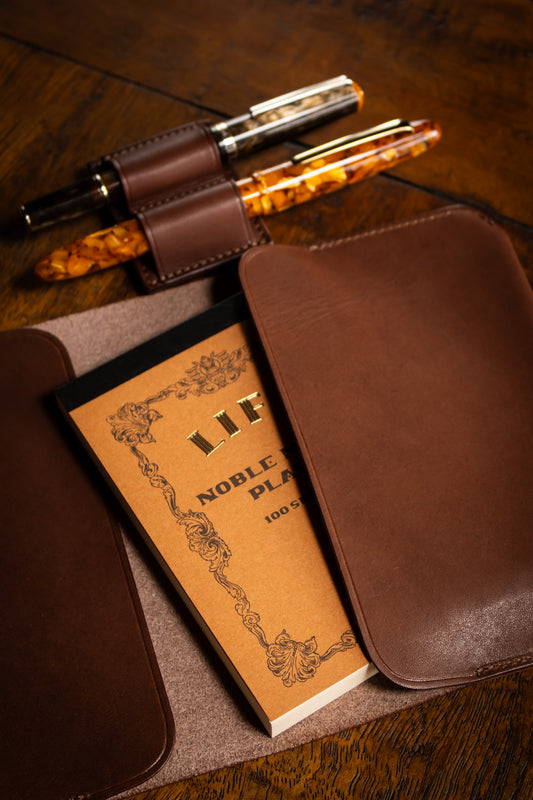 A6 Notebook Cover - Brown