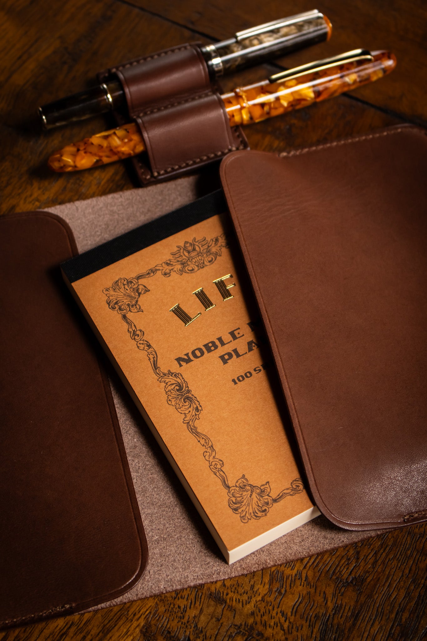 A6 Notebook Cover - Brown