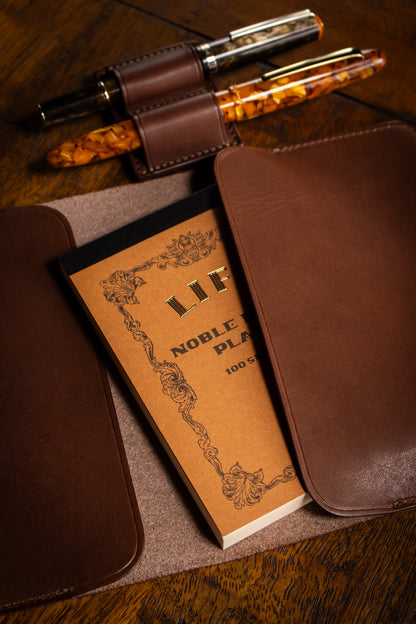 A6 Notebook Cover - Brown