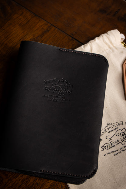 A6 Notebook Cover - Black