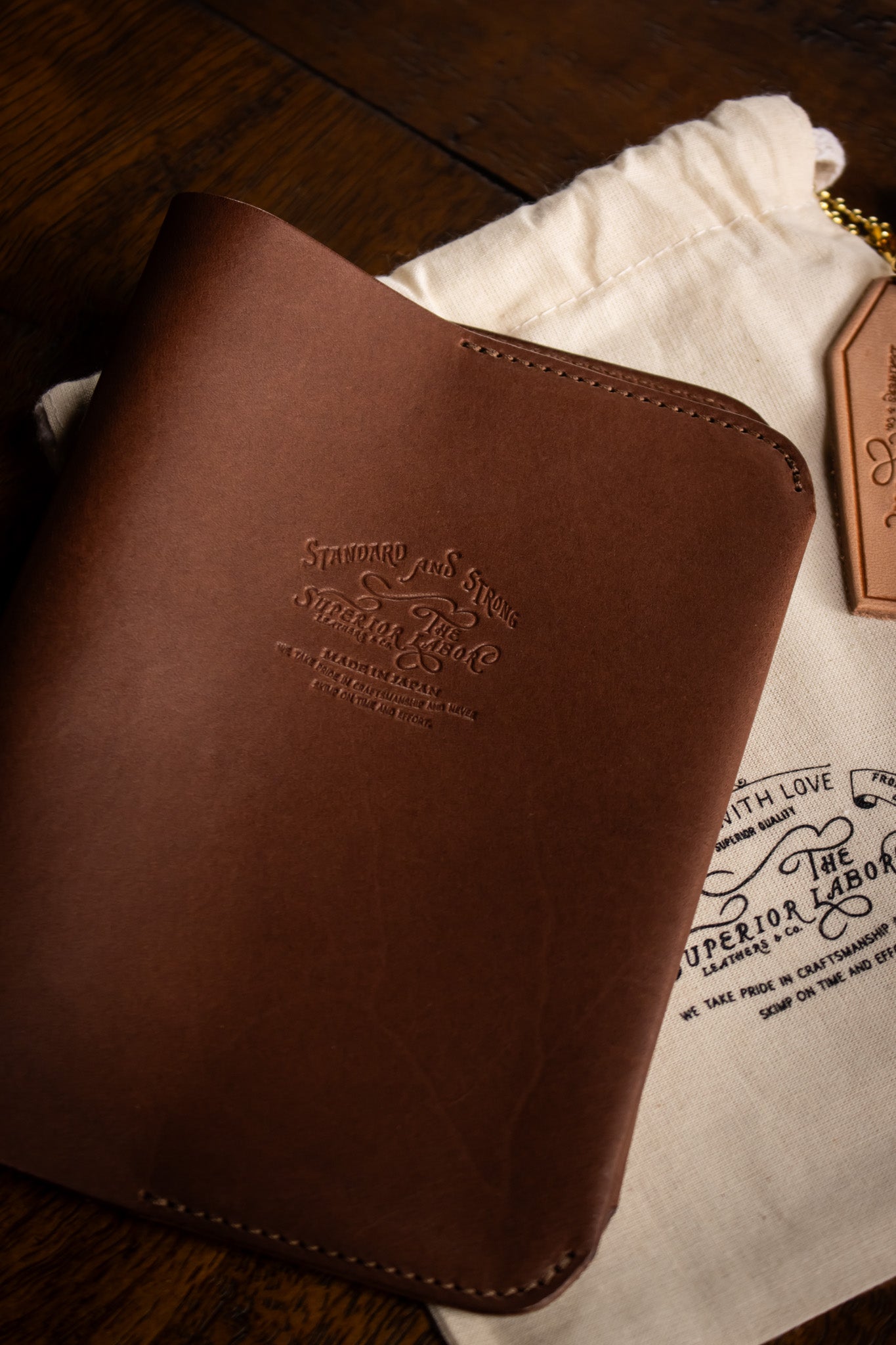 A6 Notebook Cover - Brown