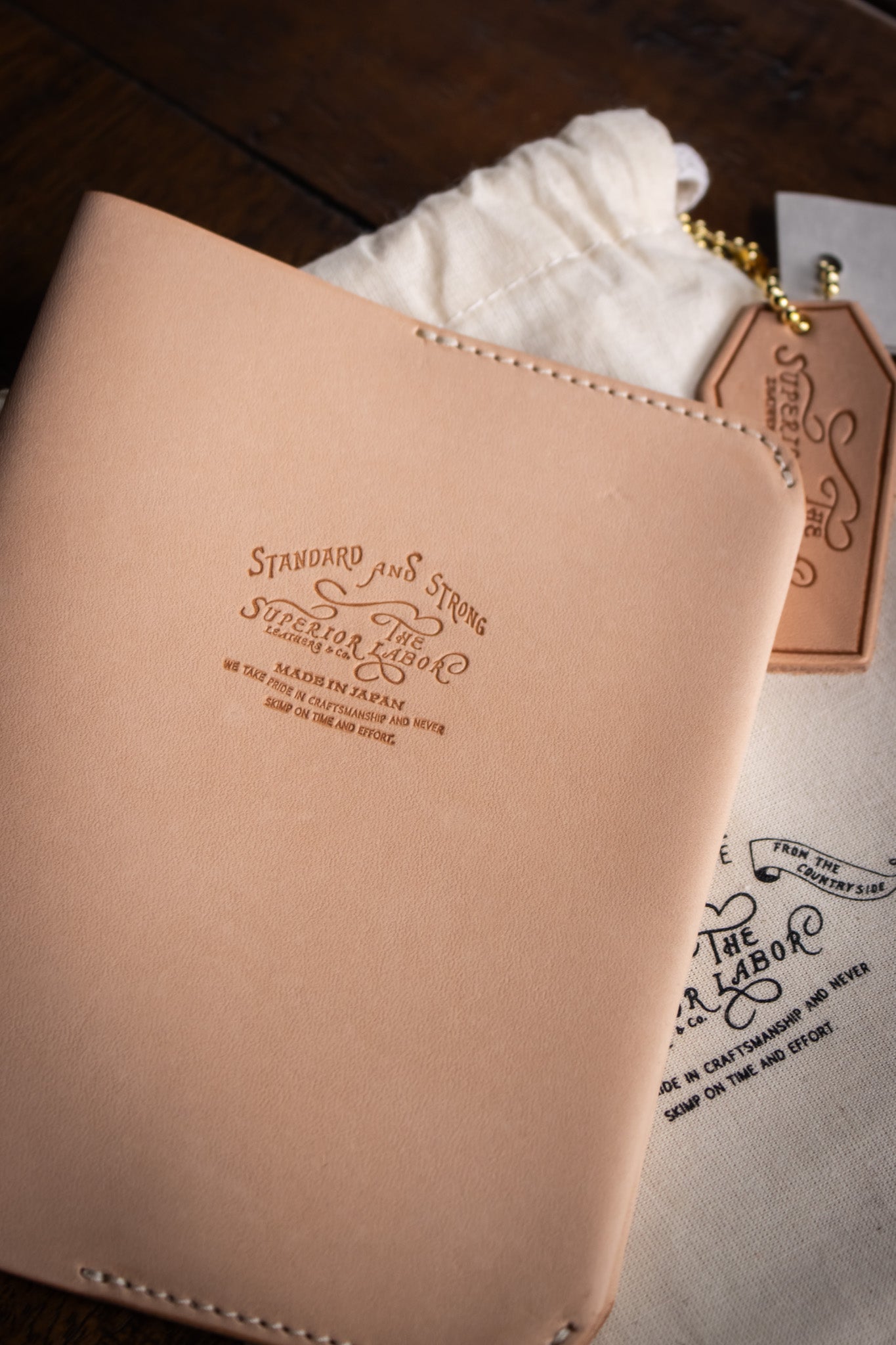 A6 Notebook Cover - Natural