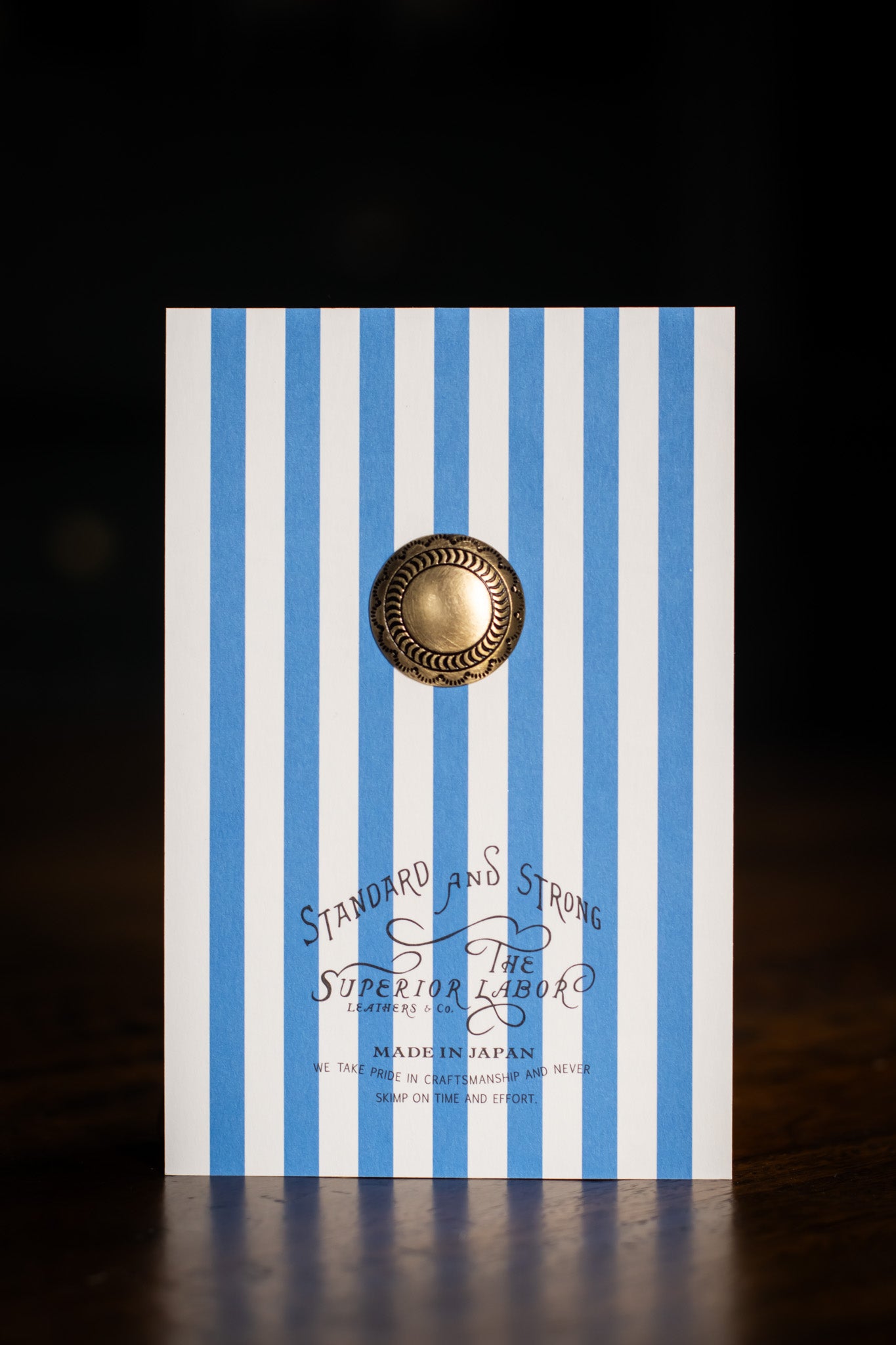 Brass Concho - Flower