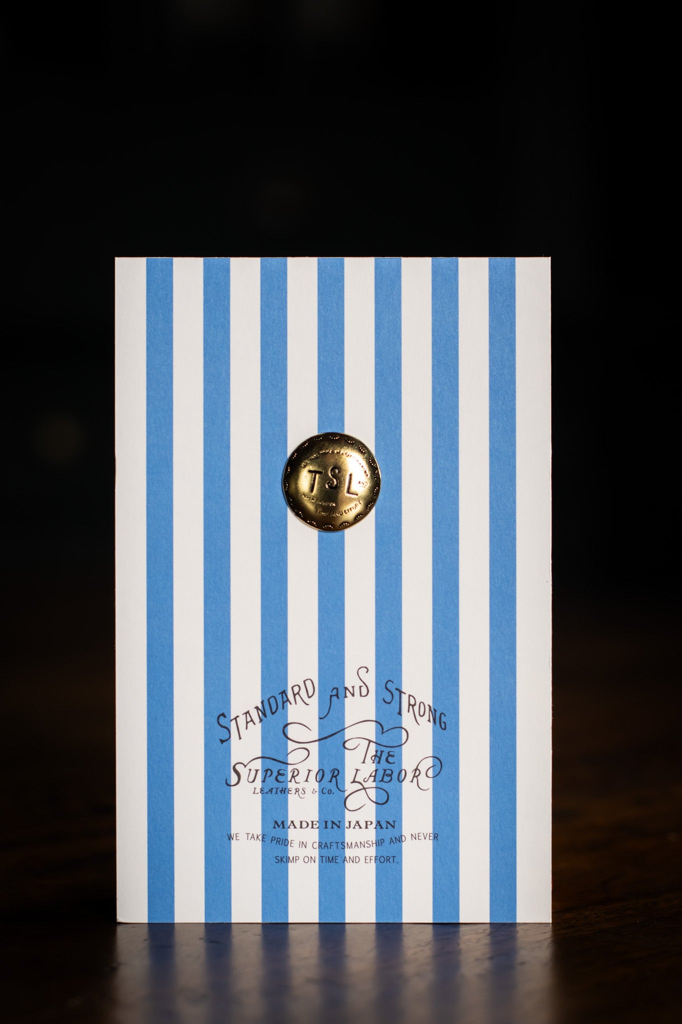 Brass Concho - Round T.S.L Logo