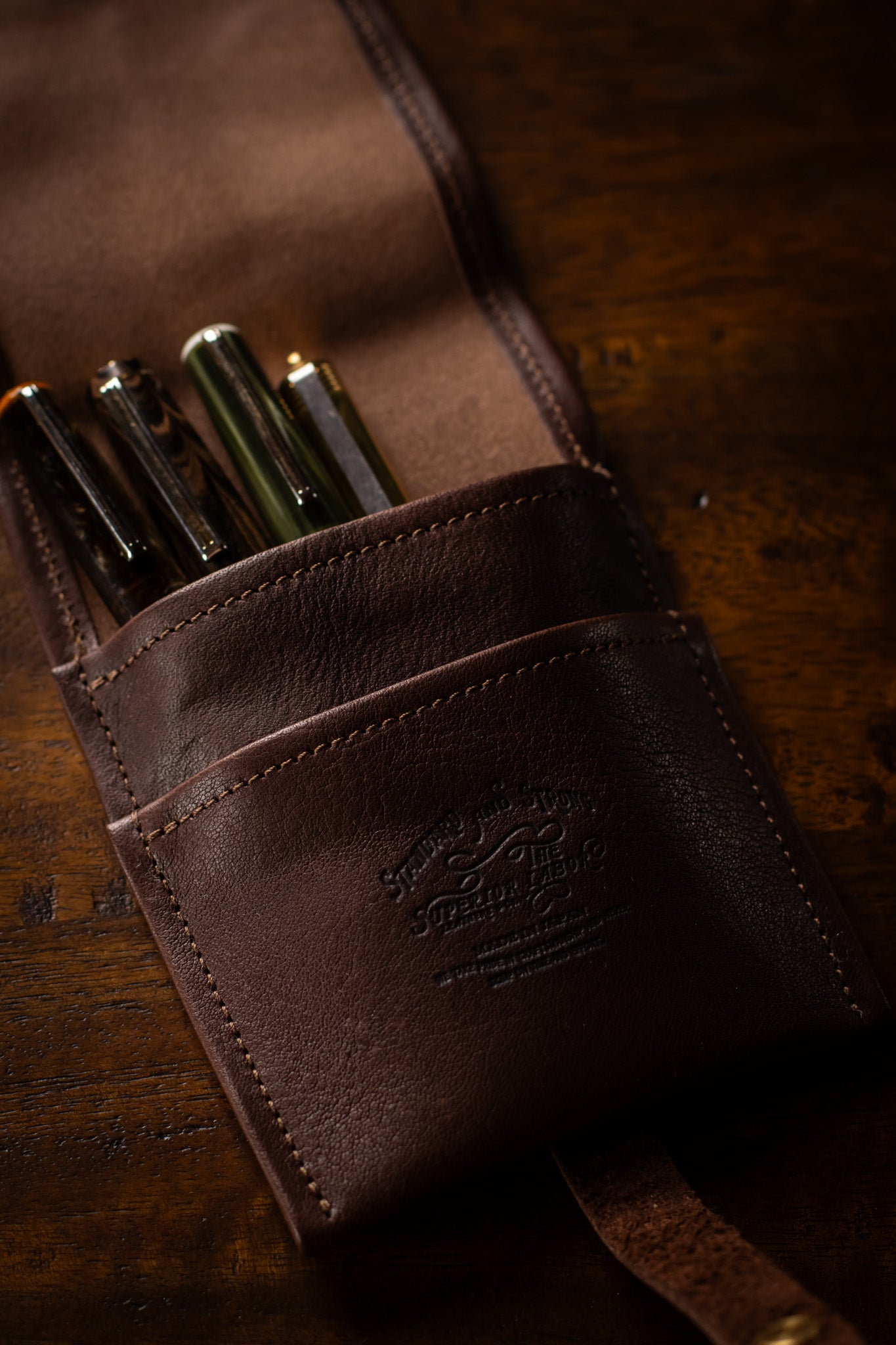 Leather Tool Holder - Brown