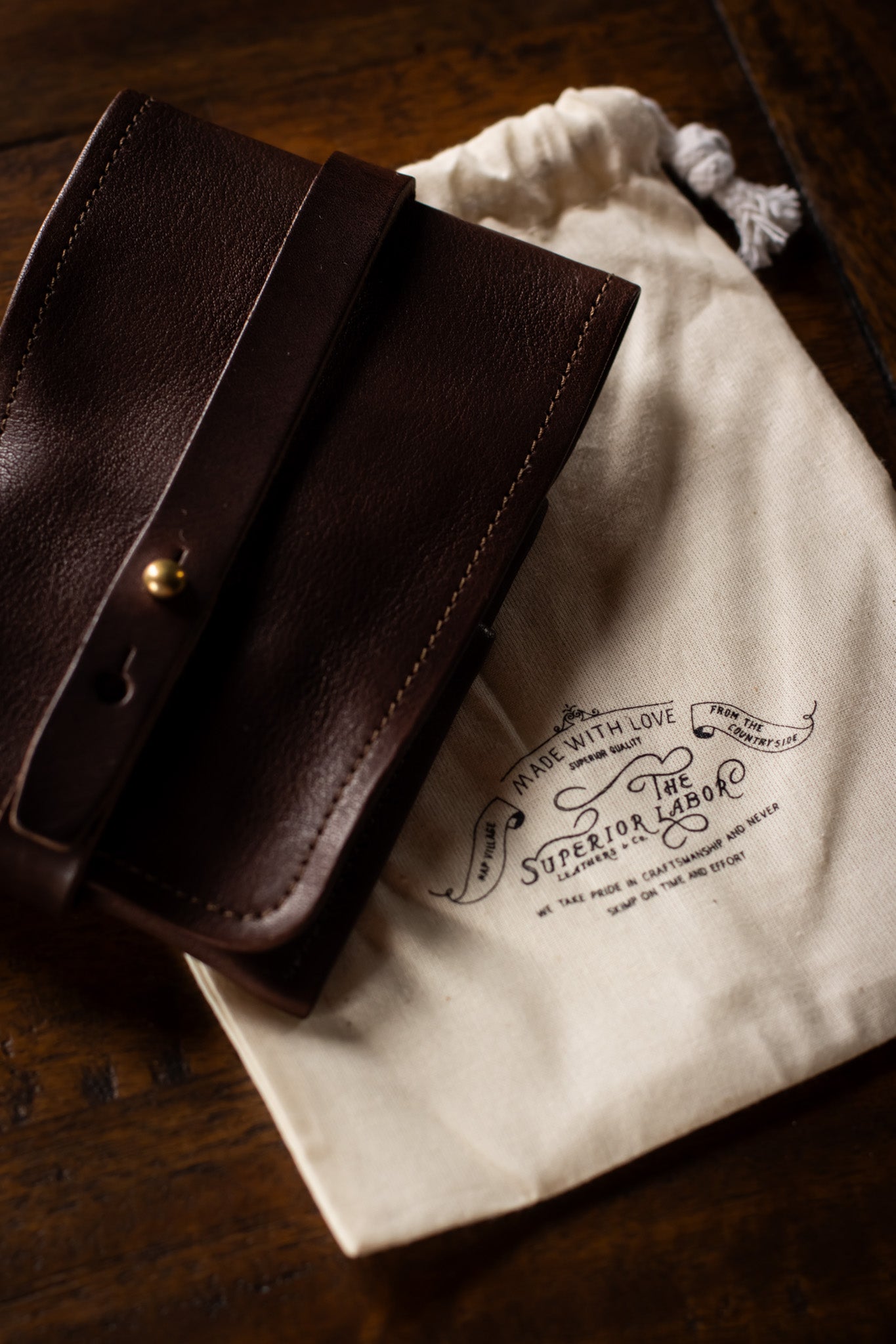 Leather Tool Holder - Brown