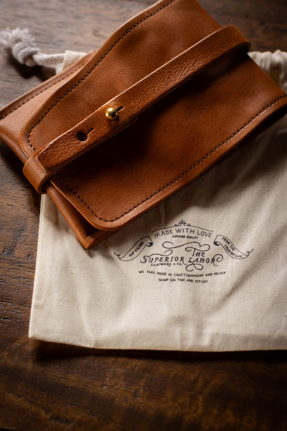 Leather Tool Holder - Tan/Light Brown