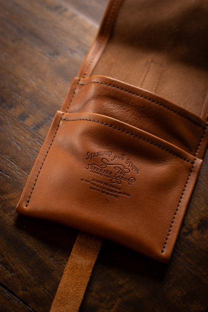 Leather Tool Holder - Tan/Light Brown