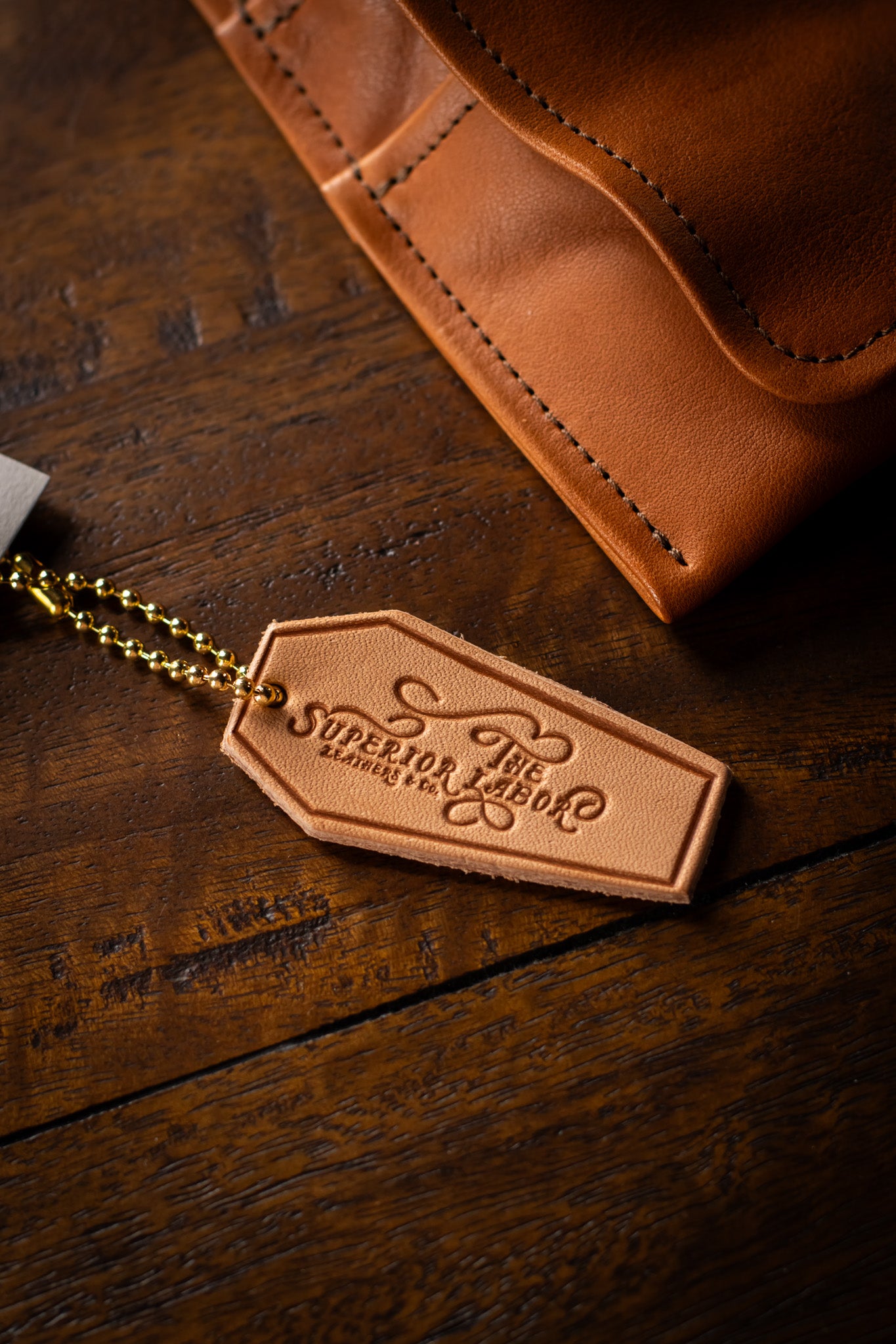 Leather Tool Holder - Tan/Light Brown