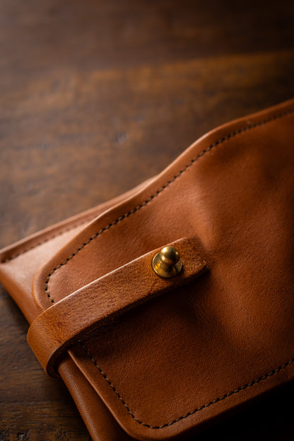 Leather Tool Holder - Tan/Light Brown
