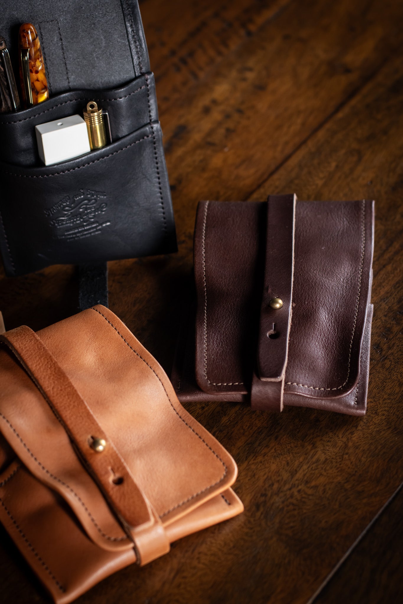 Leather Tool Holder - Brown