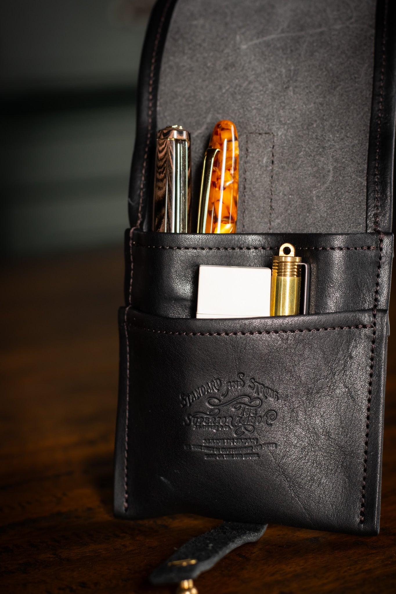 Leather Tool Holder - Black