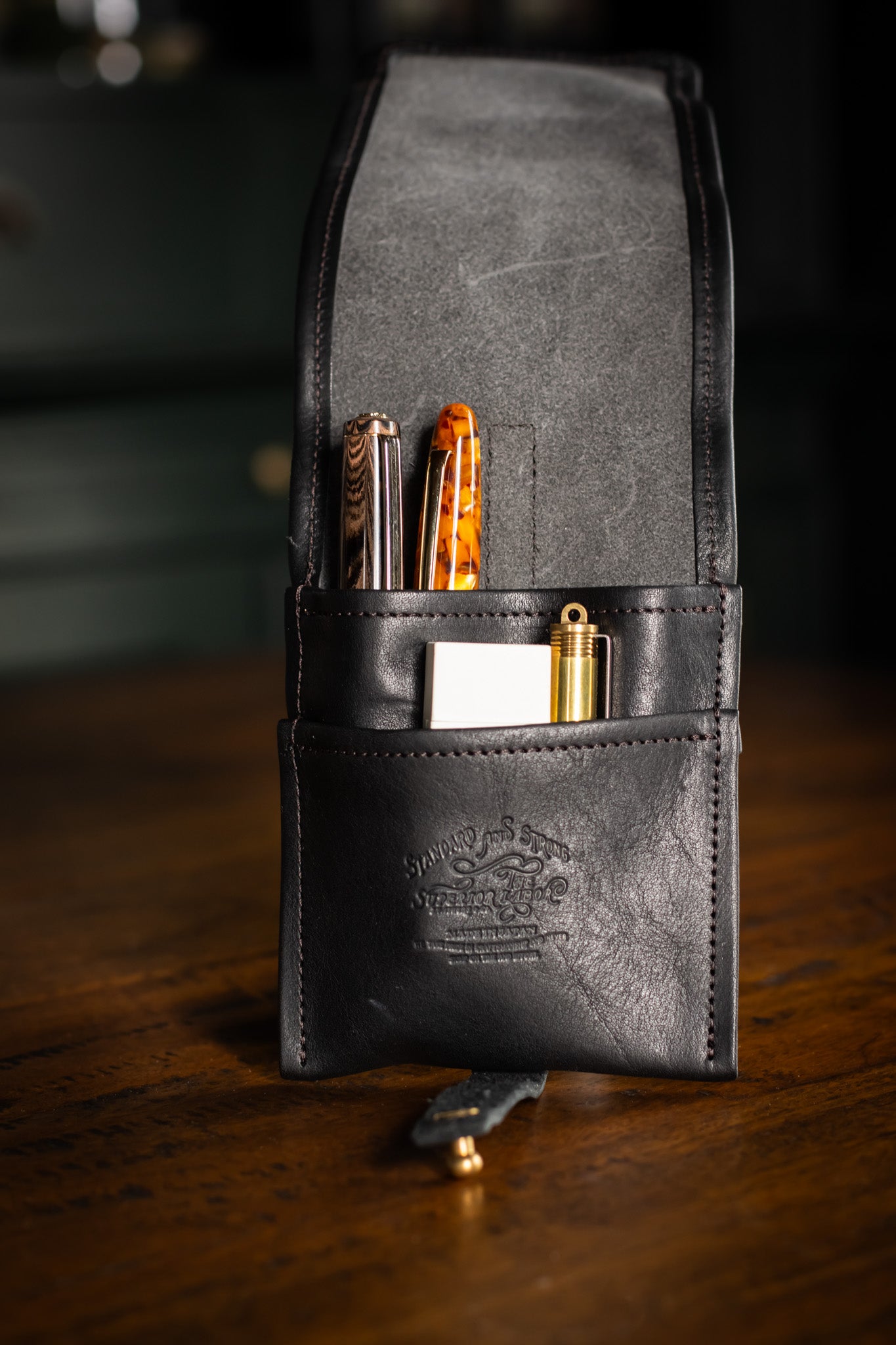 Leather Tool Holder - Black