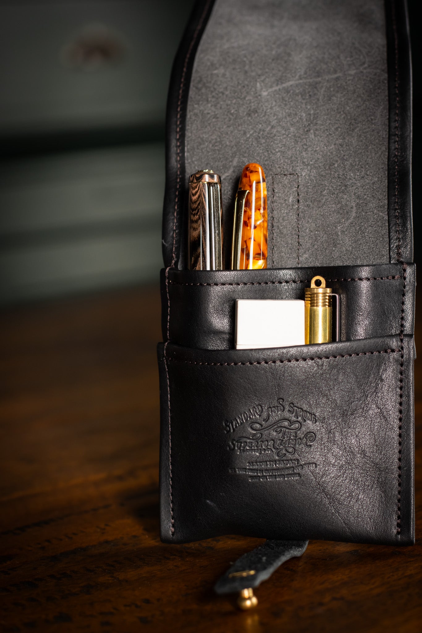 Leather Tool Holder - Black