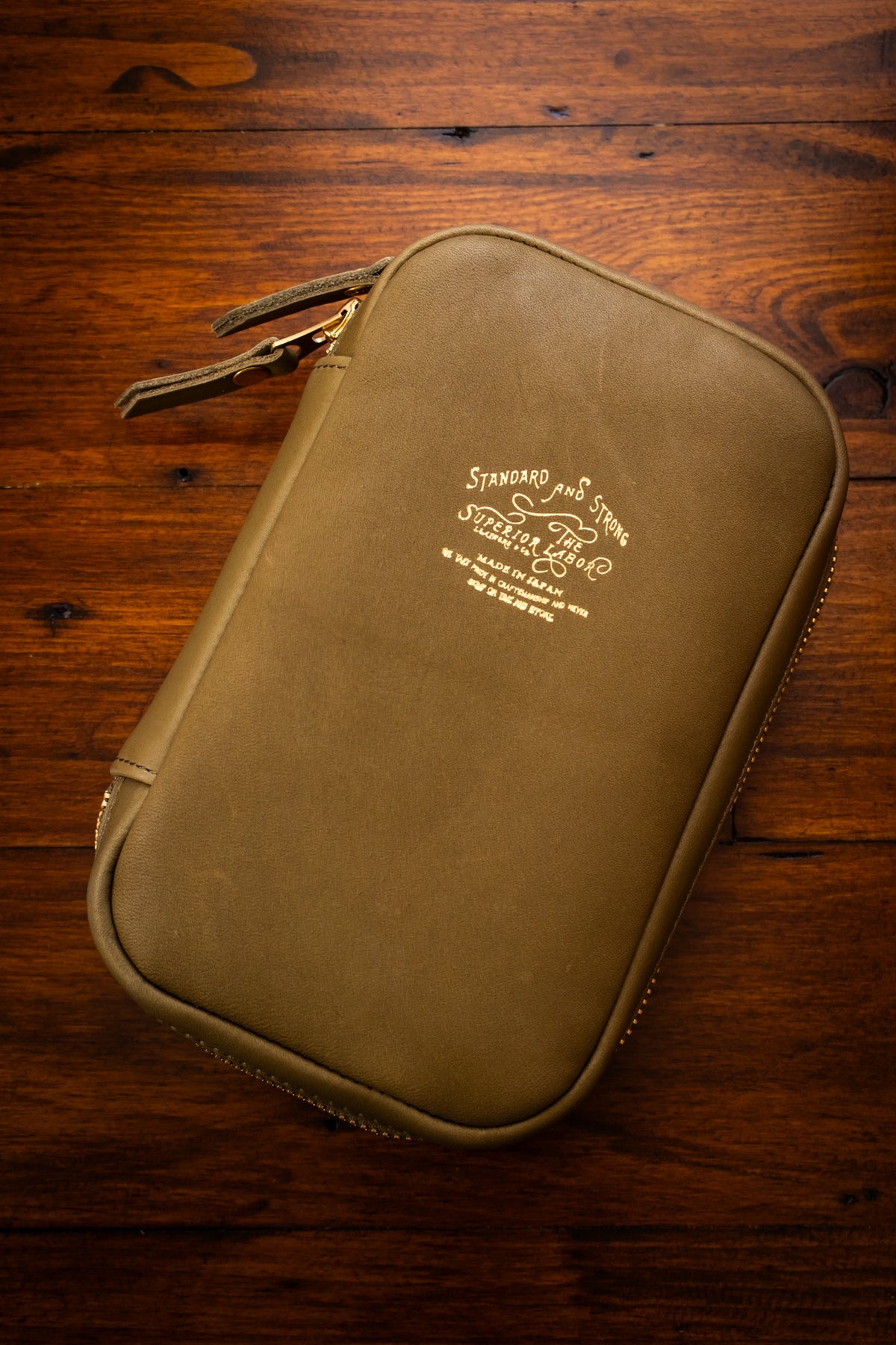 Writer's Leather Case - Glove Leather Olive