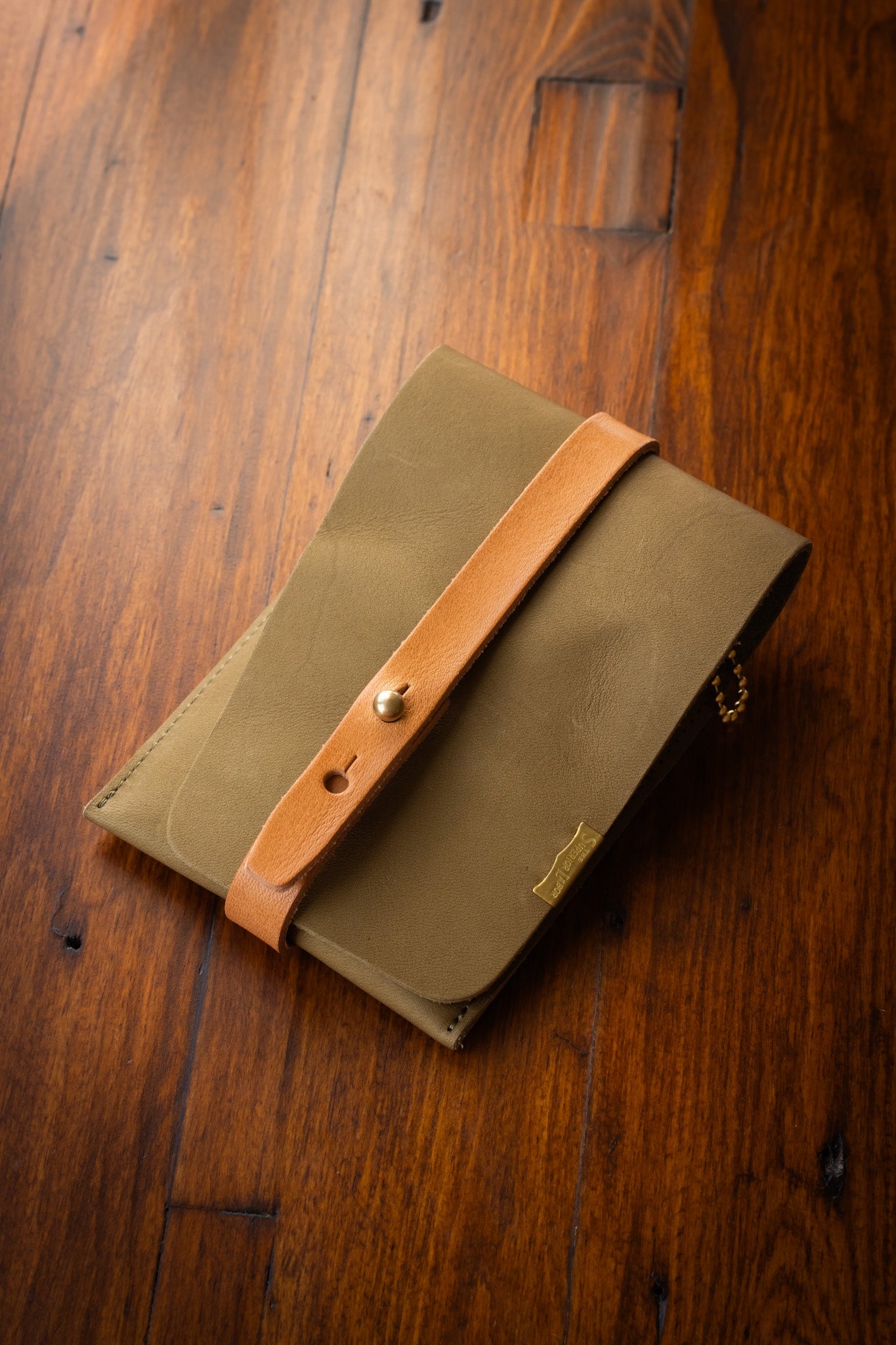 Leather Tool Holder - Olive