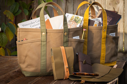 THE TSL Tote Bag - Mini Beige × Khaki