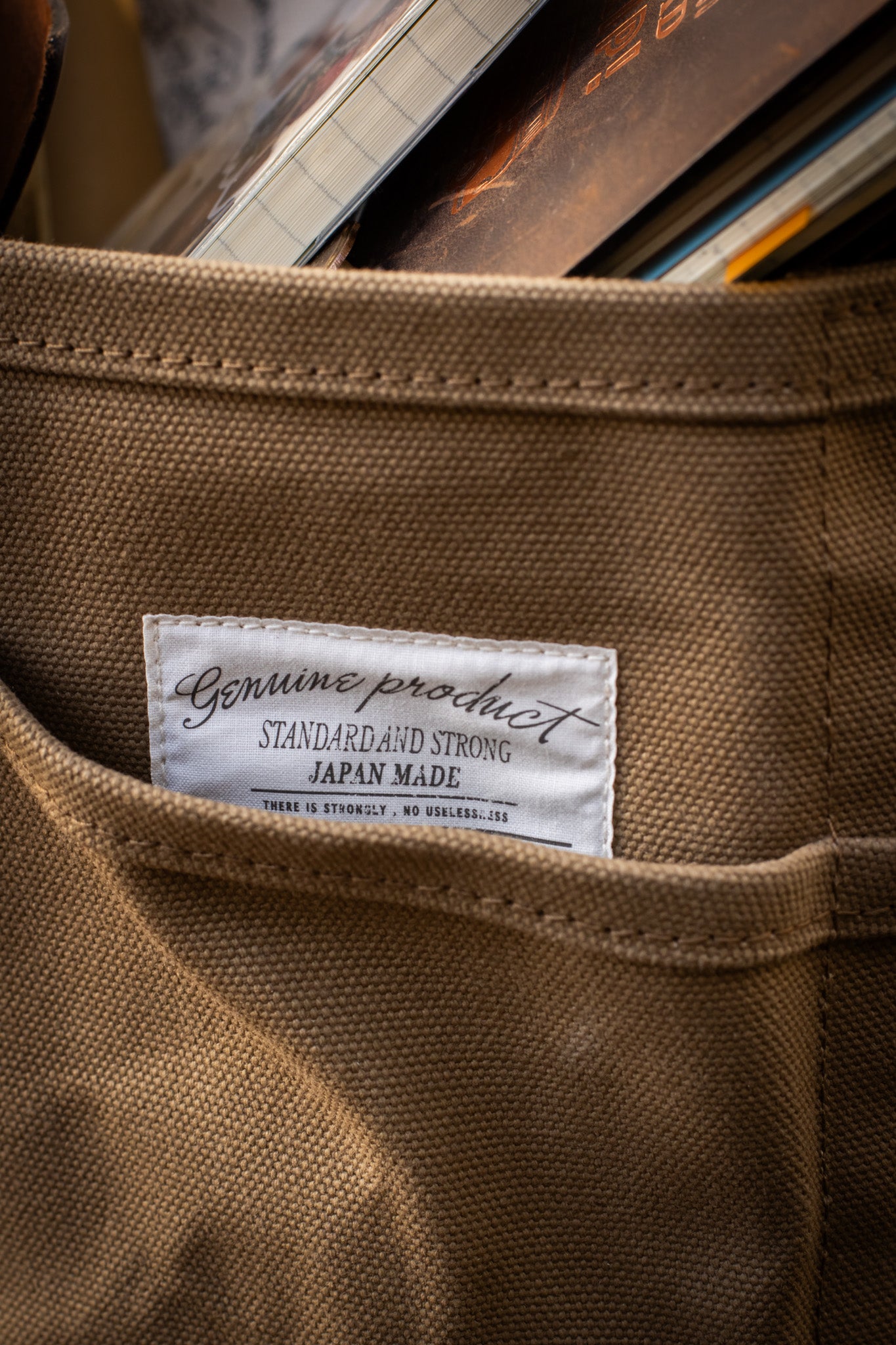 THE TSL Tote Bag - Mini Beige × Khaki