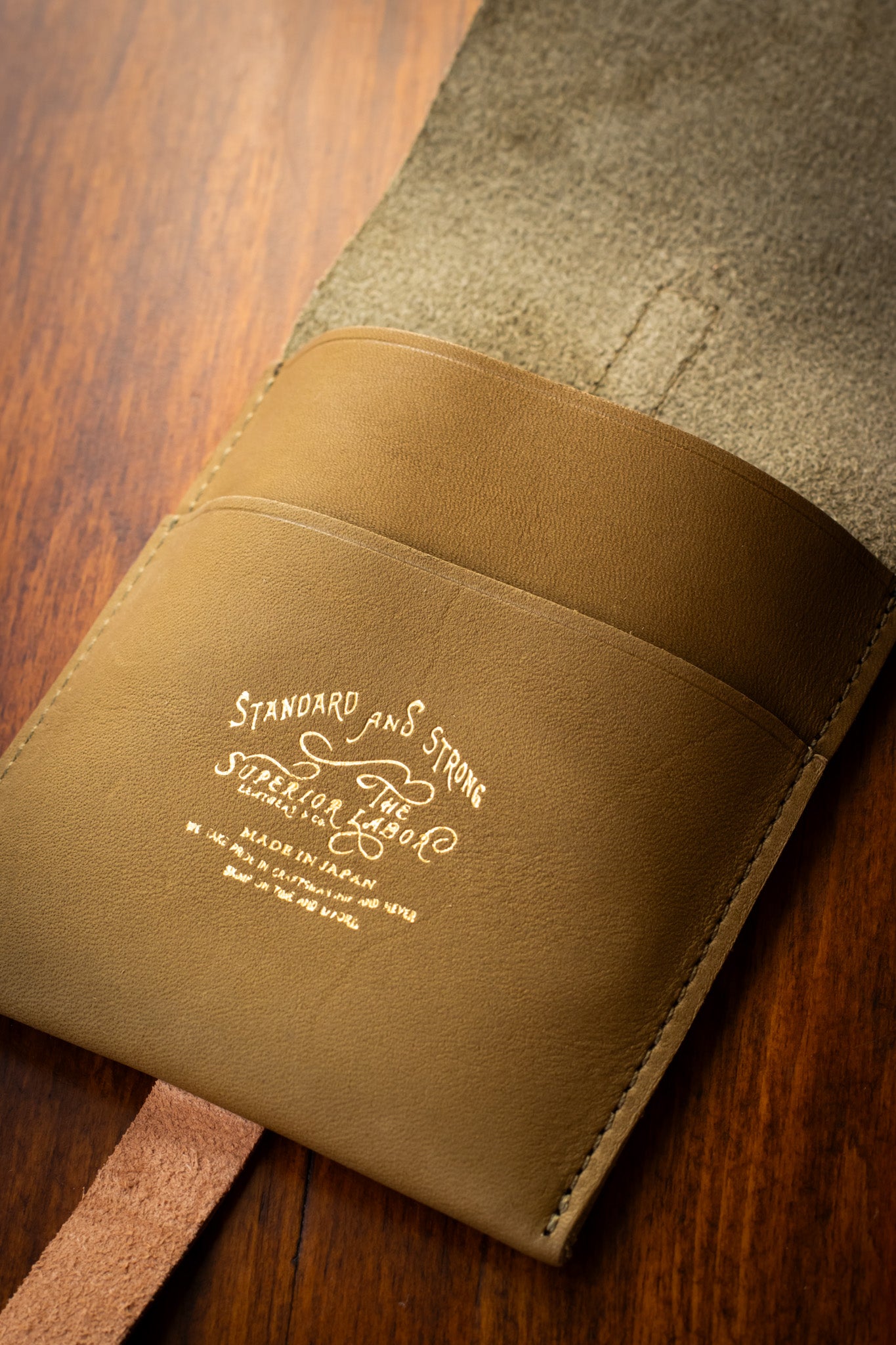 Leather Tool Holder - Olive