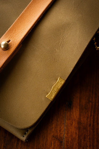 Leather Tool Holder - Olive