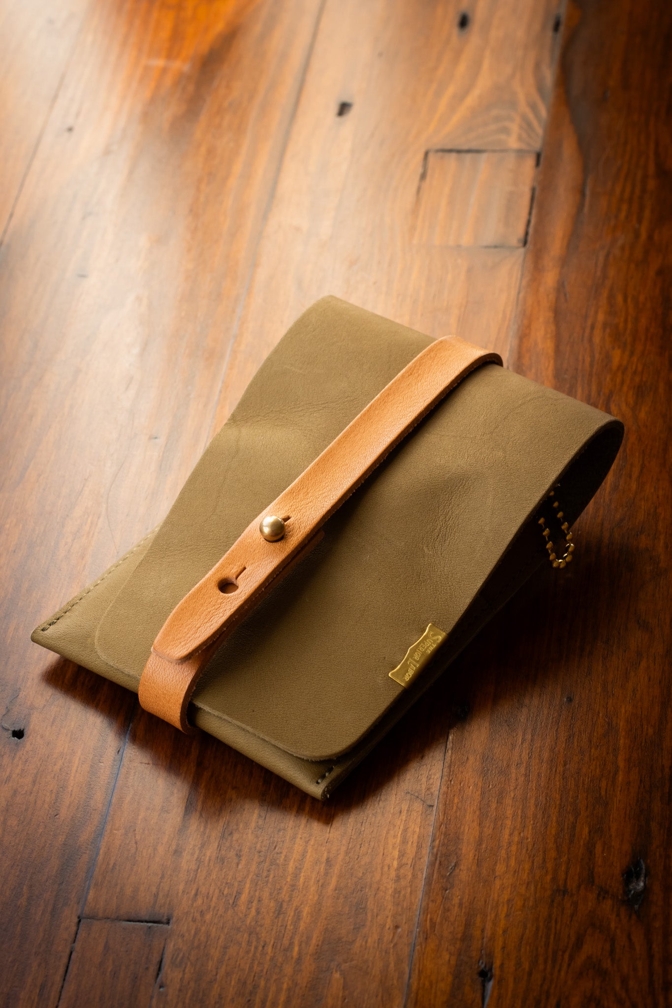 Leather Tool Holder - Olive