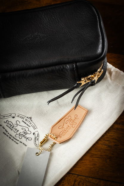 Leather Utility Case - Black