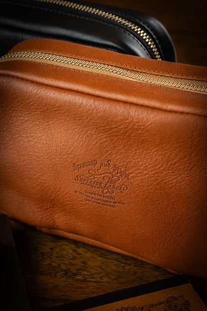 Leather Utility Case - Light Brown