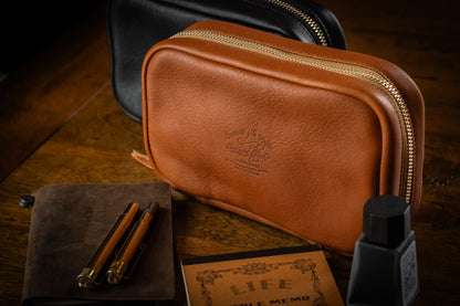 Leather Utility Case - Light Brown