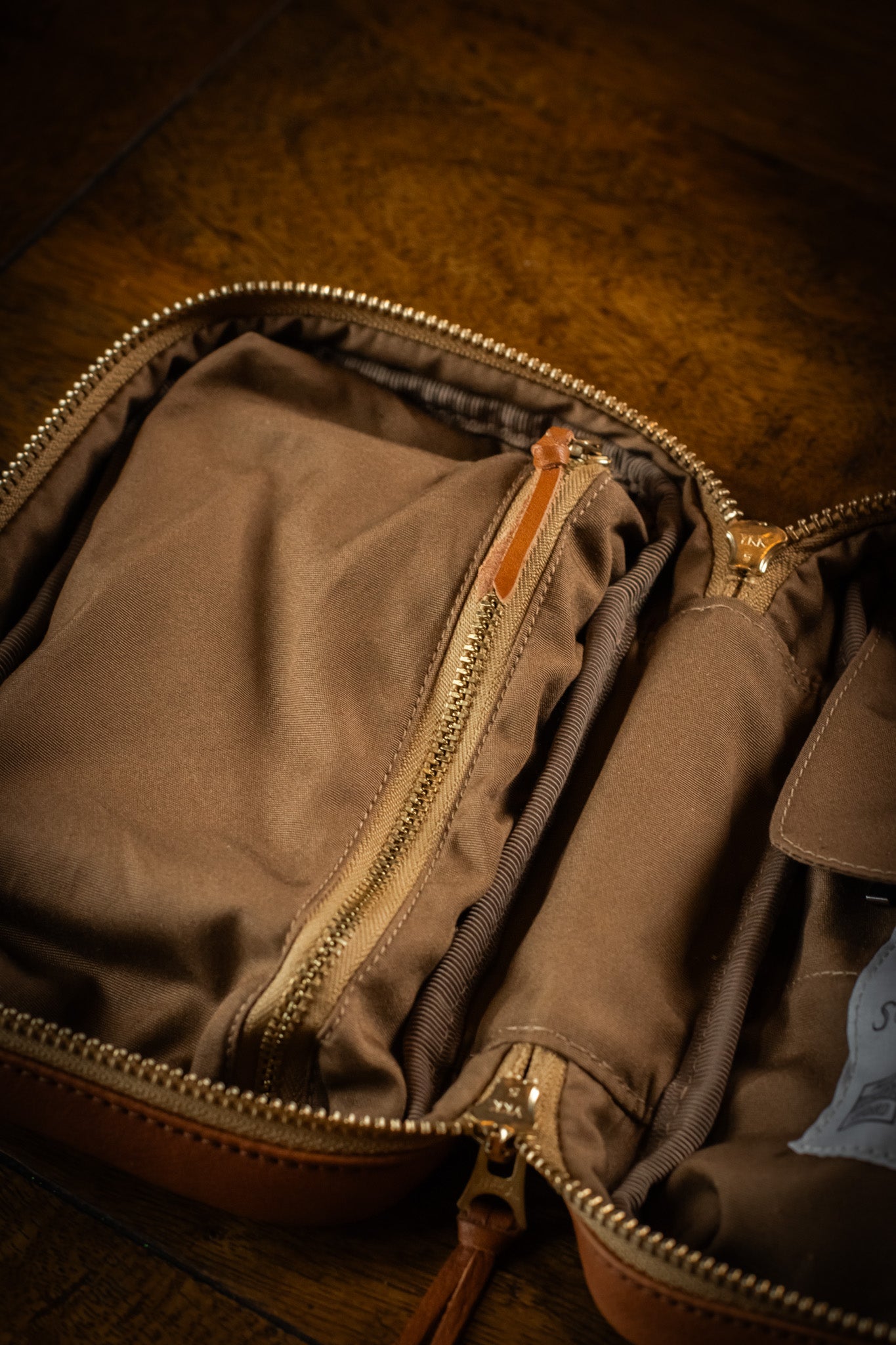 Leather Utility Case - Light Brown