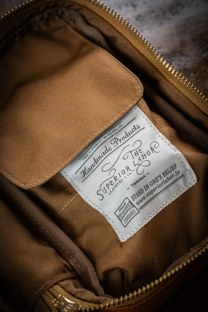 Leather Utility Case - Light Brown