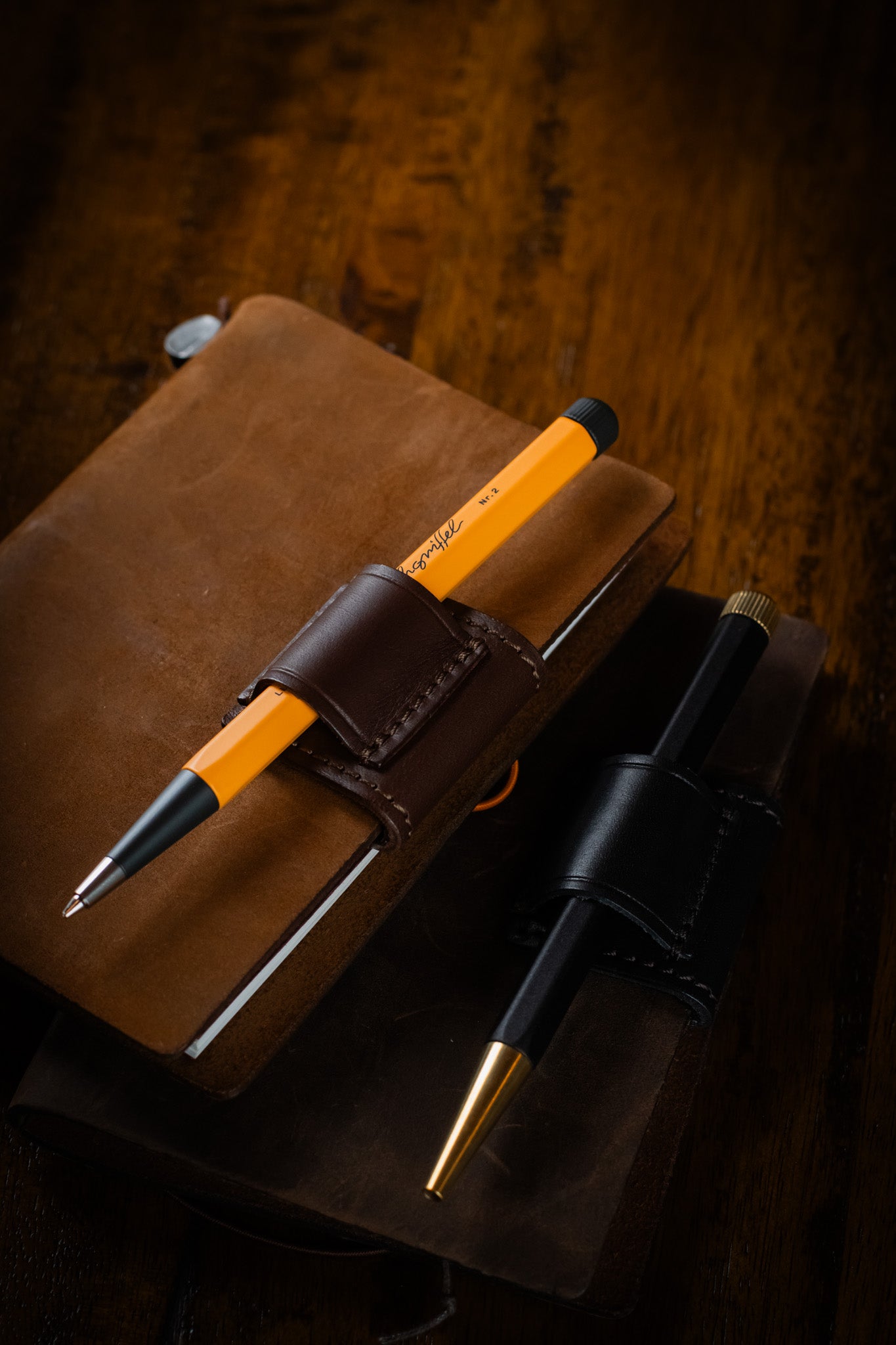 Magnet Pen Clip - Brown