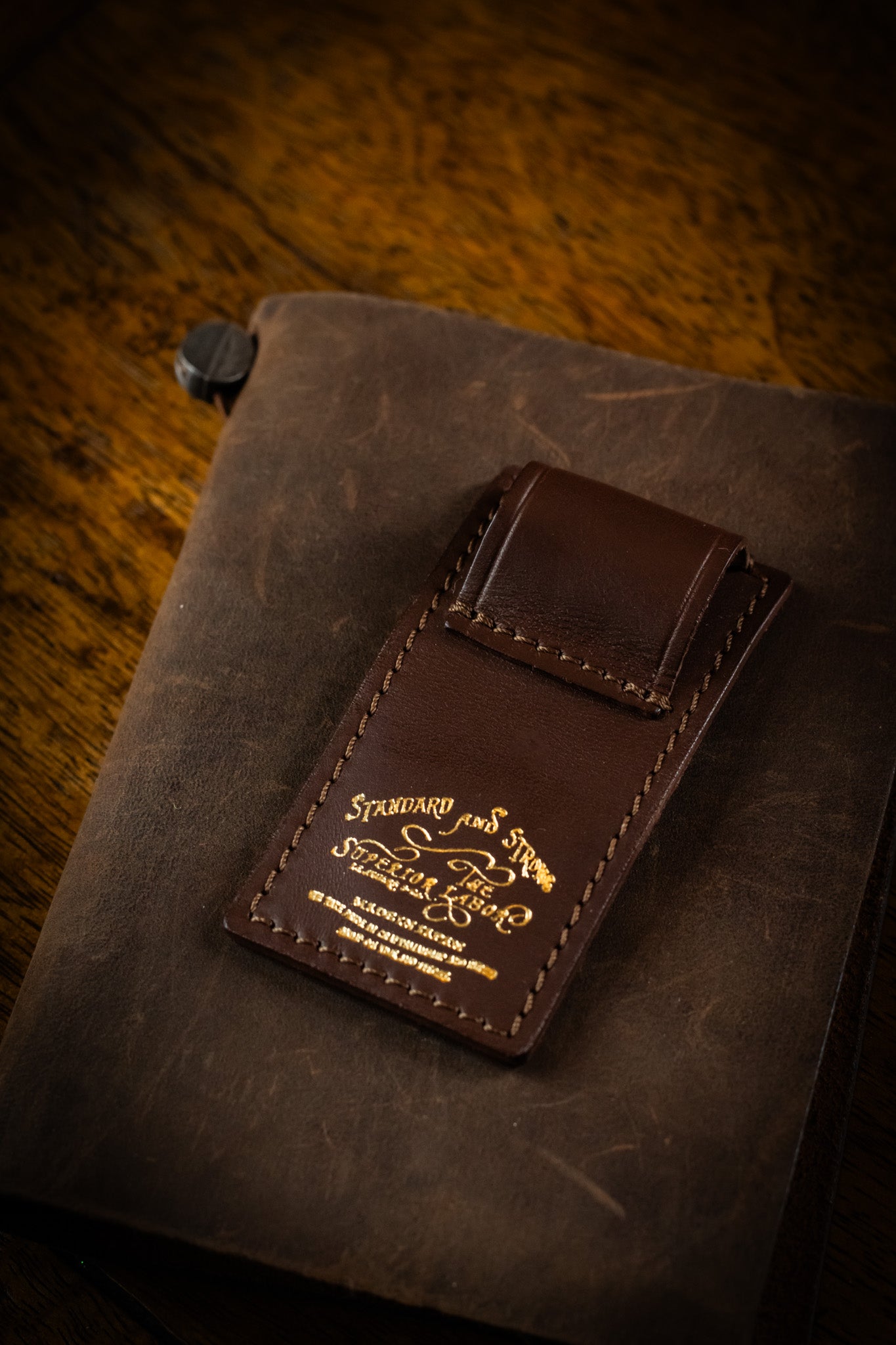 Magnet Pen Clip - Brown