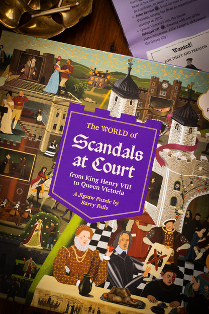 World of Scandals at Court (1000pc Jigsaw)